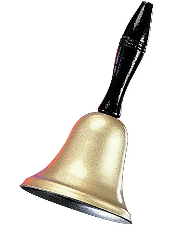 12 Cm Santa Bell