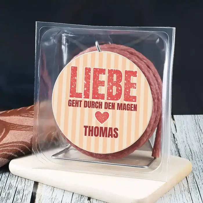 3,5m Salami-Kabeltrommel – Liebe geht durch den Magen