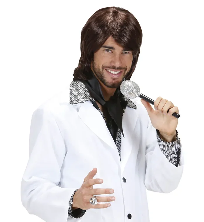 70er Popstar Benny Perücke