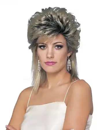 80er Jahre Damenperücke