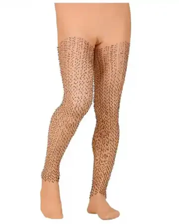 „Behaarte Beine“ Scherz-Strumpfhose