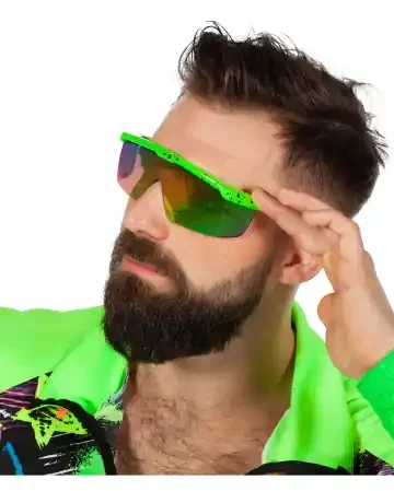 „Schnelle Brille“ 80er Jahre Style Grün