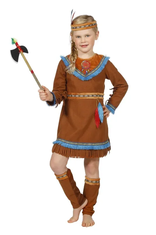 Acolapissa Indian Kostüm für Mädchen