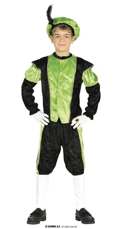 Adeliger Diener Kostüm für Kinder