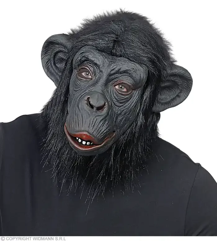 Affe Mit Plüschhaarmaske