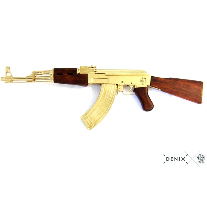 AK47 Sturmgewehr Kalashnikov gold