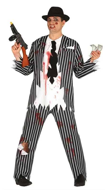 Al Creepone Gangster Herrenkostüm