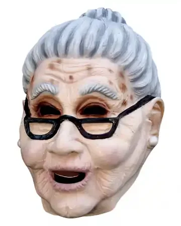 Alte Oma Agatha Maske