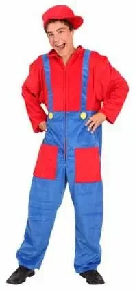 Alternatives Spiel Klempner Kostüm für Jungen