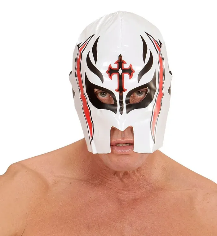 Amerikaanse Wwf Masker Worstelaar, Wit