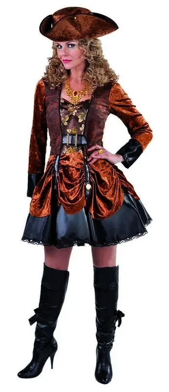 Aristokratischer Viktorianischer Steampunk Damenkostüm