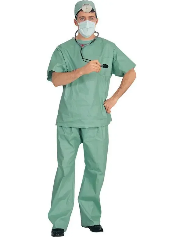 Arts & Stethoscoop Man Kostuum