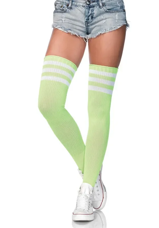Athletenstrümpfe Schön Und Hoch Grün