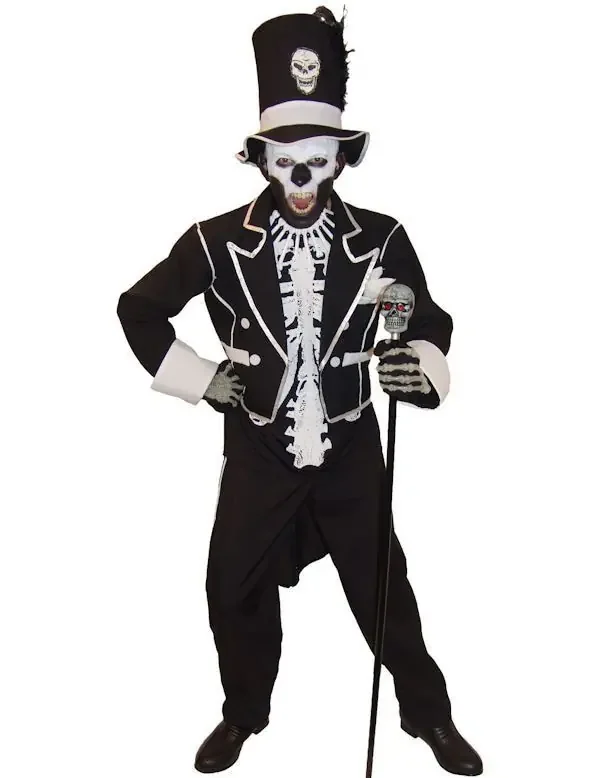 Baron Samedi Halloween Man Kostüm Herren