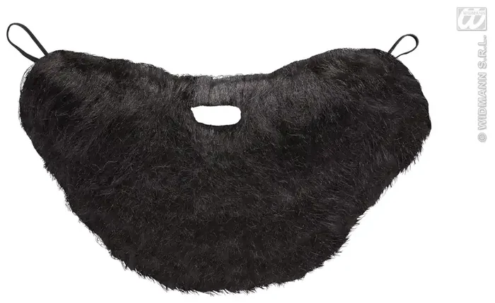 Bart Mit Schnurrbart, Schwarz