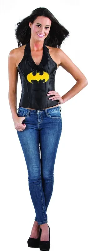 Batmädchen Superheld -Halfterkorset Damen