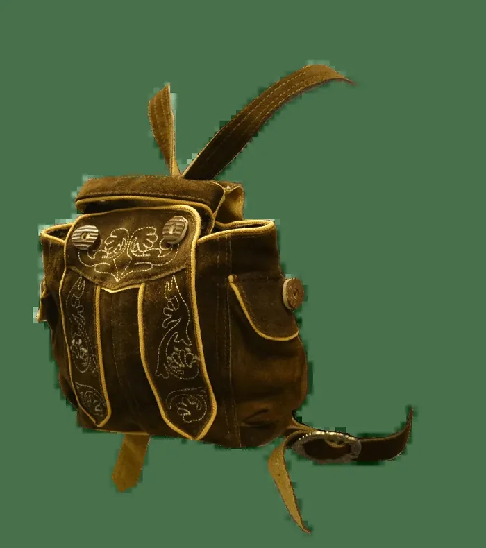 Bayerischer Rucksack Dunkelbraun