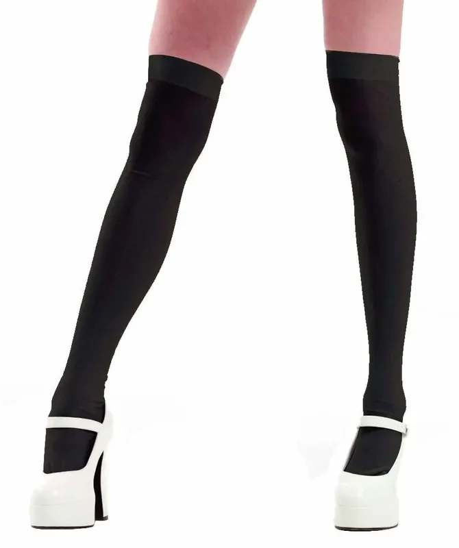 Bierparty -Strümpfe Schwarz Dirndl Katinka