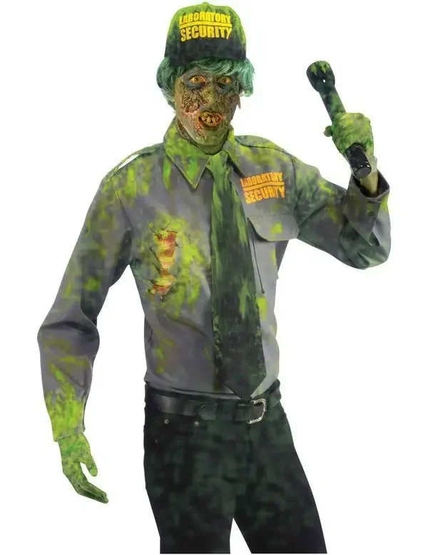 Biohazard Beveiliger Man Kostuum