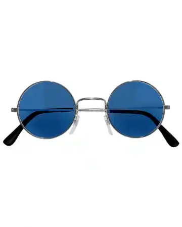 Blaue 70er Sonnenbrille