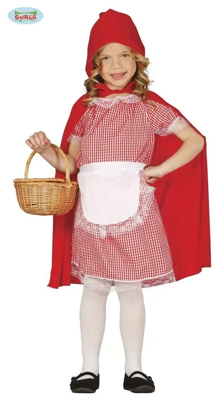 Braaf Roodkapje Omas Schatje Meisje Kostuum