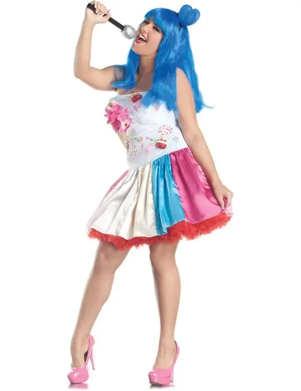 Candy Popster (Großartige Größe) Damenkostüm