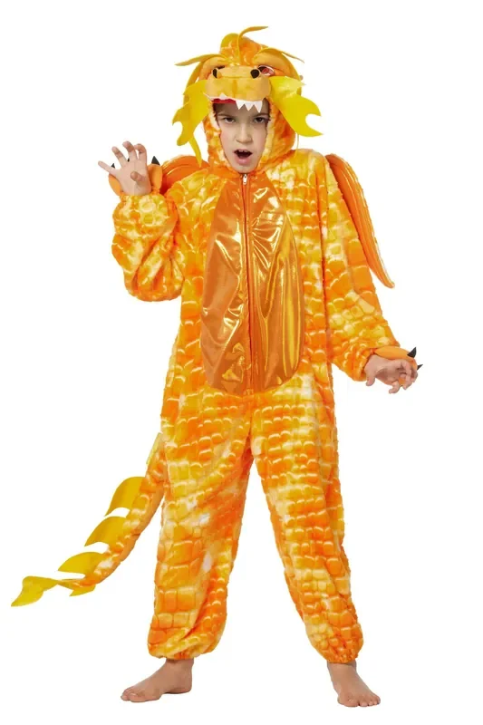 Chinese Draak Oranje Kostuum