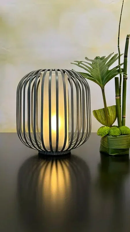 Dekolicht Atrani LED Metall grau in 3 Varianten