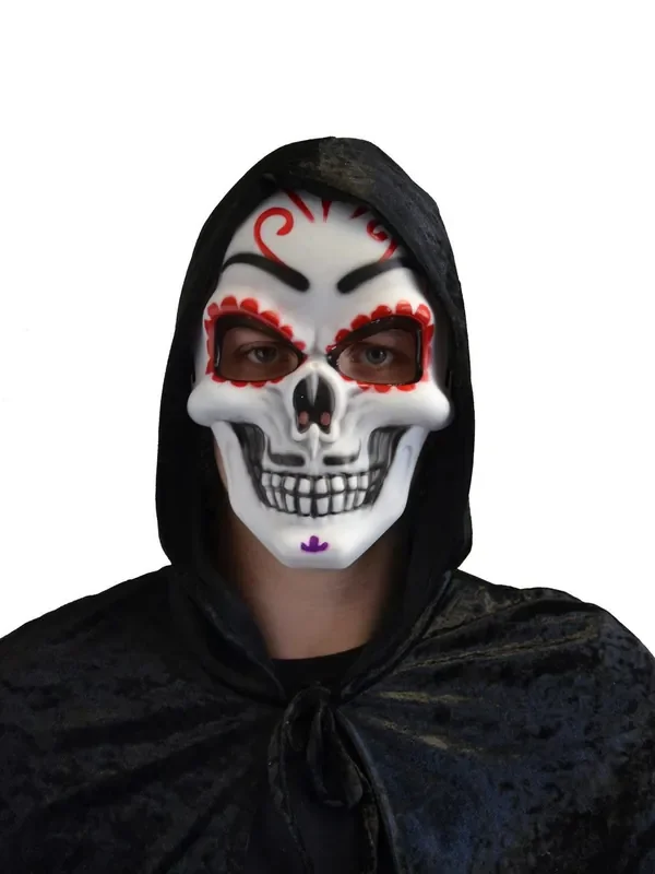 Dekorierte Dia De Los Muertos Schedelmaske