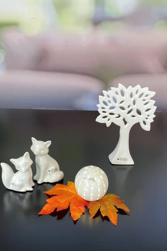 Dekoset Fuchs Roxy+Lichtkugel Burano LED+Vita