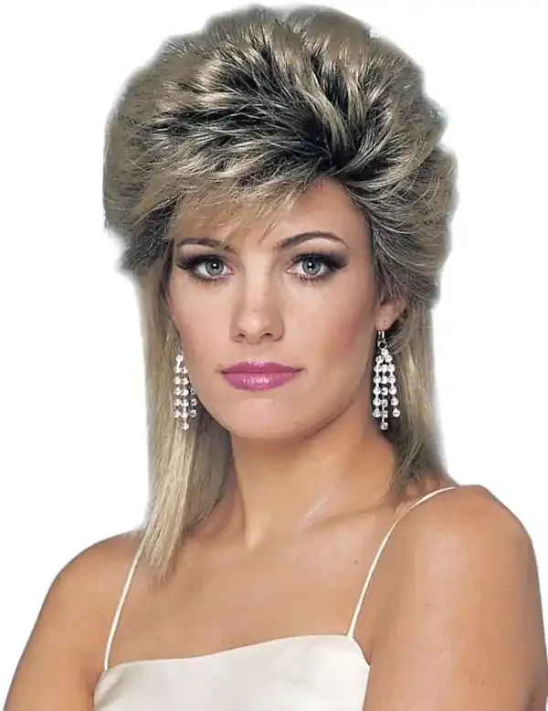 Gespoten Pruik Vrouw