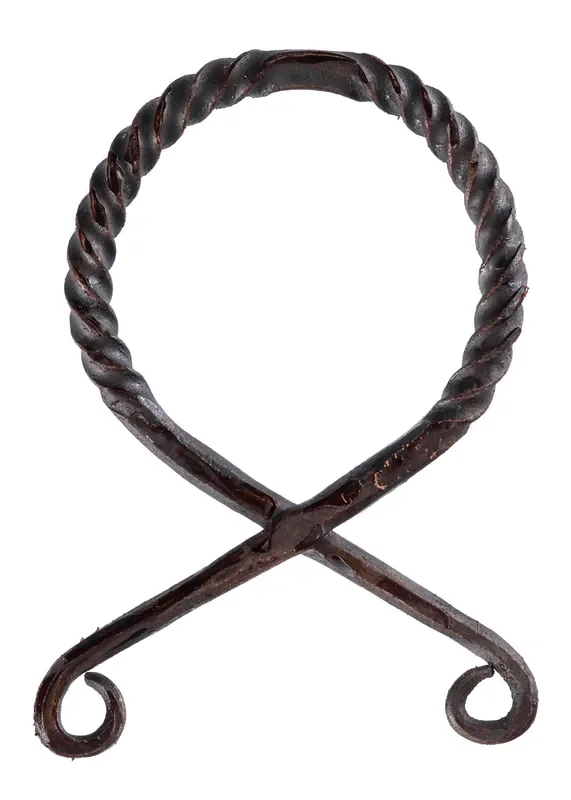 Grosser Trollkreuz-Anhänger aus Eisen, Tordiert