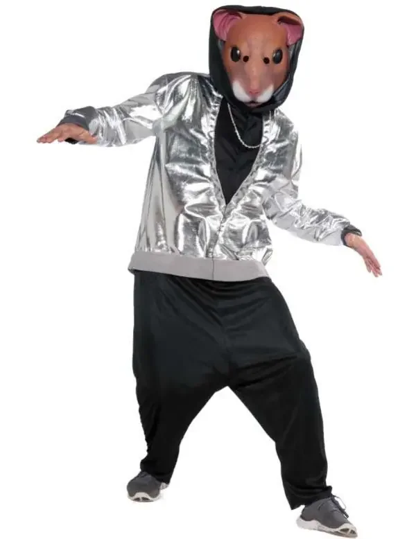 Hip Hop Hamster Kostuum Man