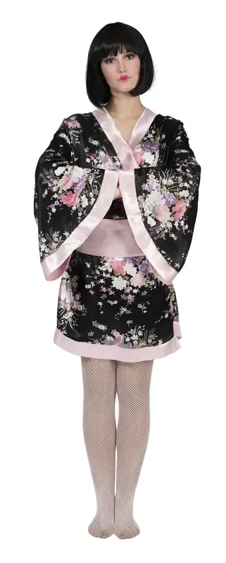 Japanische Kimono Shimasake Damenkostüm
