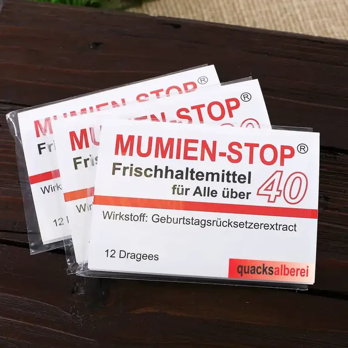 Kaugummi – Mumienstop zum 40. Geburtstag