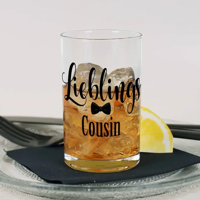 Lieblings… Schnapsglas für Männer mit Text Ihrer Wahl