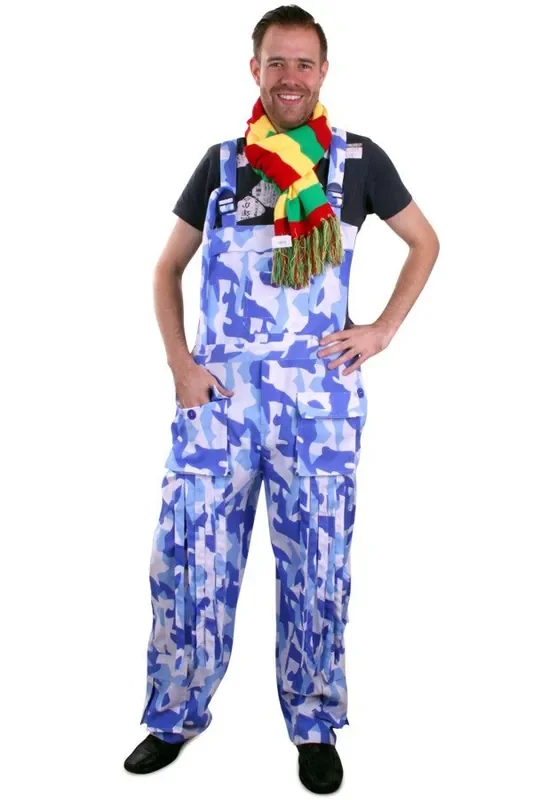 Marine Camouflage Müde Mit Bändern Unisex Kostüm