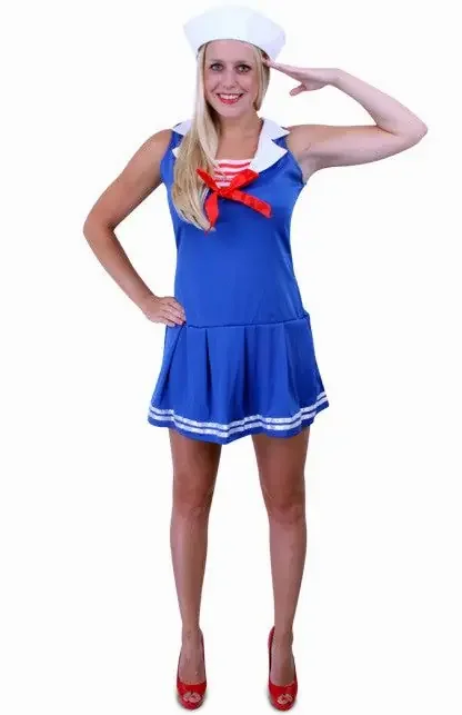 Marine Marine Dame Damenkostüm