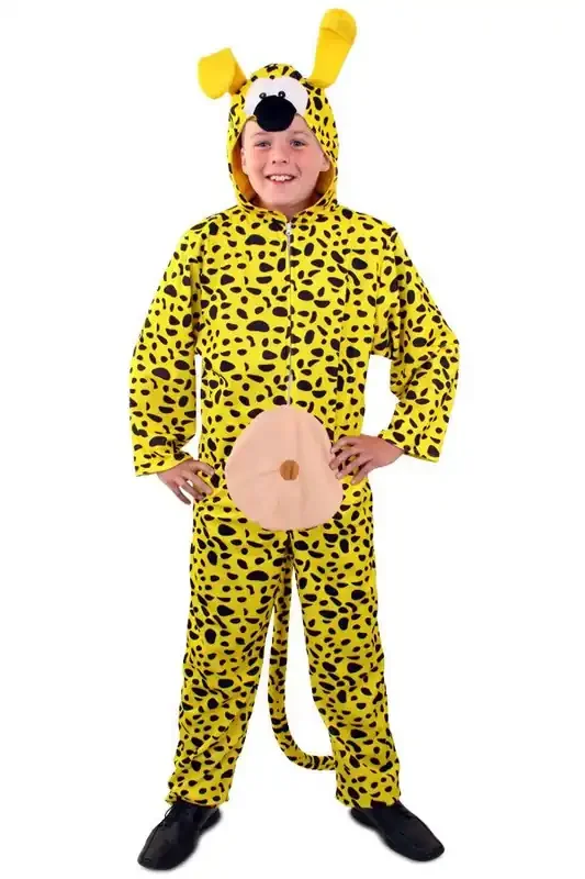 Marsupilami Schöner Bieststreifen Kostüm für Kinder