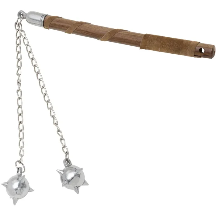 Morgenstern mit 2 Leichtmetallkugeln