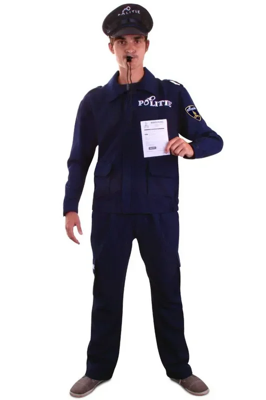 Niederländische Polizeibeamte Kostüm Herren
