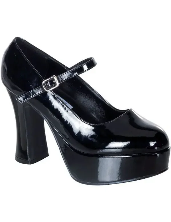 Patent Schoenen – Zwart Vrouw