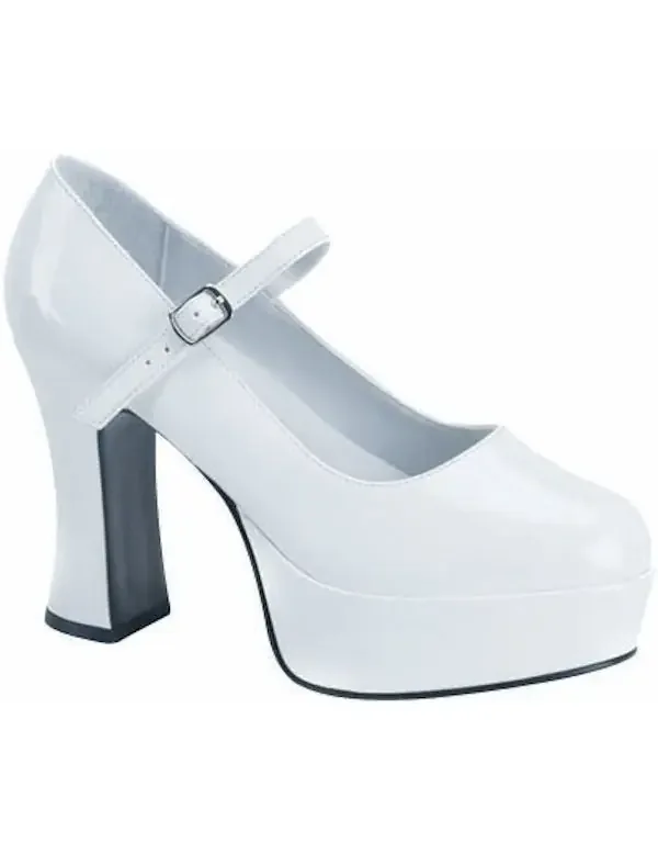 Patent Schoenen Wit Vrouw