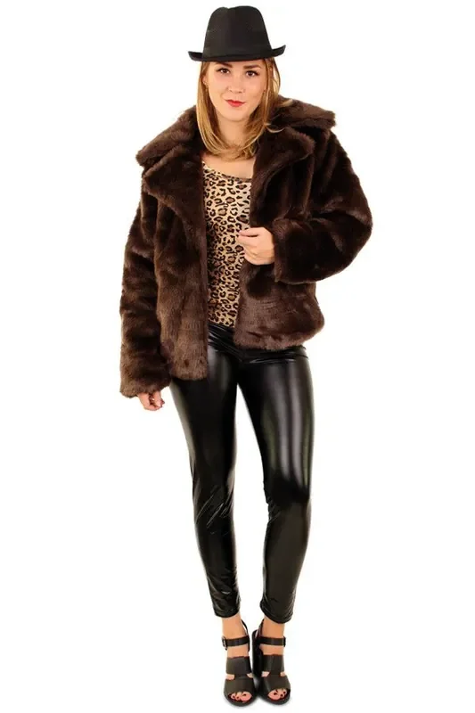 Pelzmantel Verteidigung Lady Bonneteie Damen