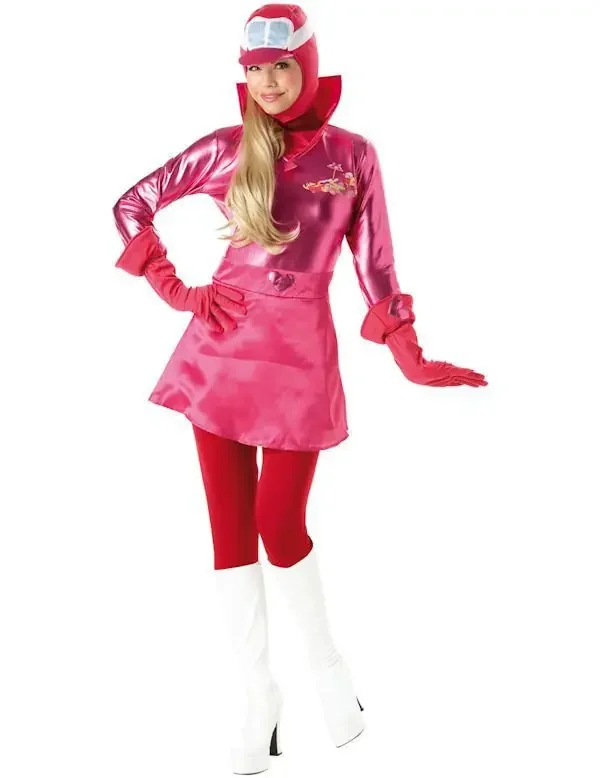 Penelope Pitstop Vrouw Kostuum