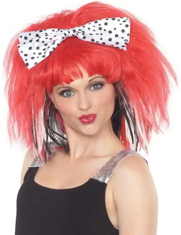 Polka Dot Pruik