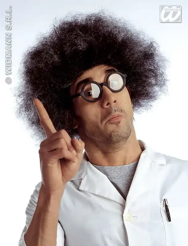 Pruik, Gekke Professor