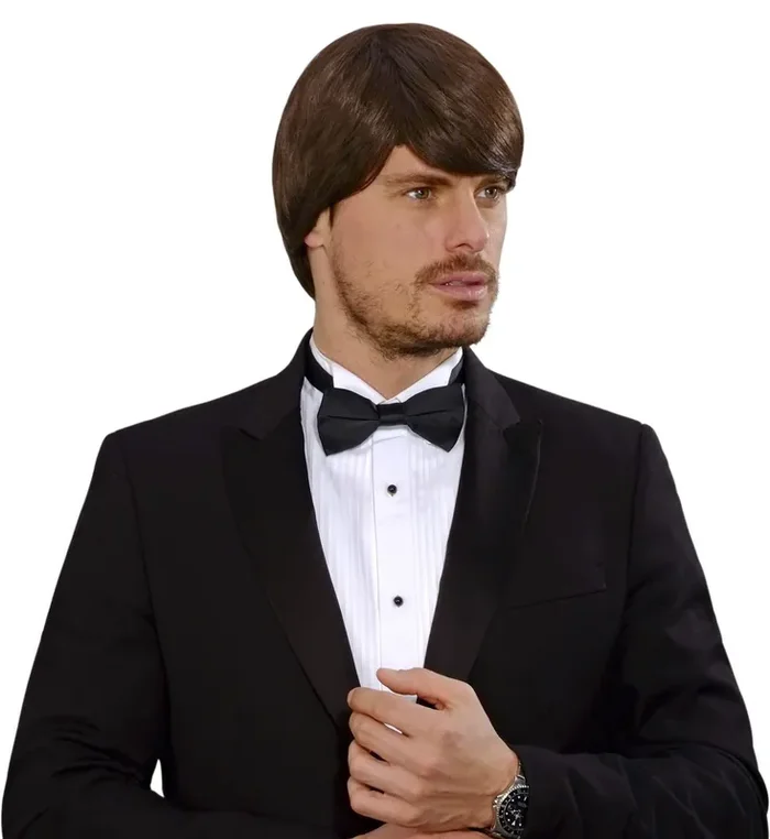 Pruik Smoking Simon Bruin