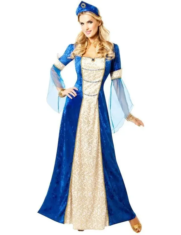 Renaissance Prinses Vrouw Kostuum