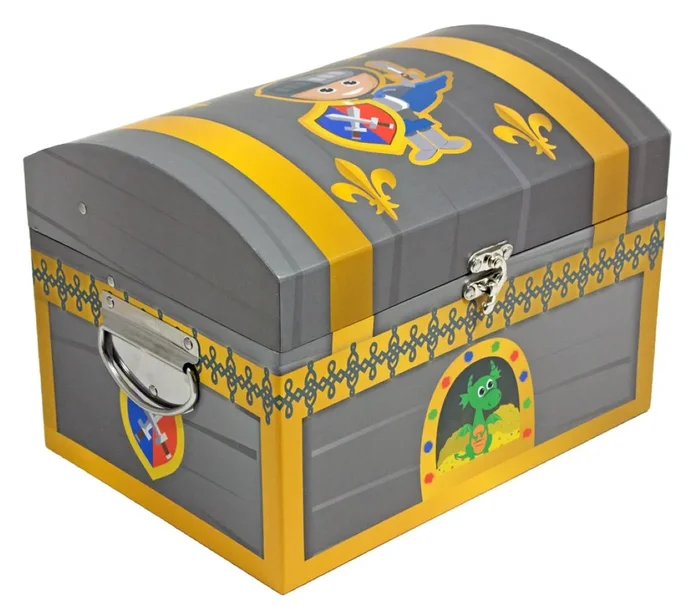 Ritter Schatzkiste | Schatztruhe für Kindergeburtstag